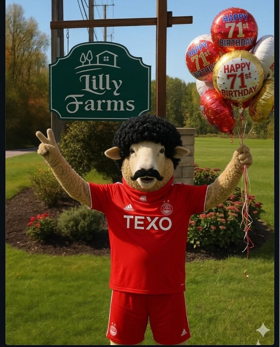 LillyFarmsSheep's tweet image. Happy Birthday Willie Miller #AberdeenFC
