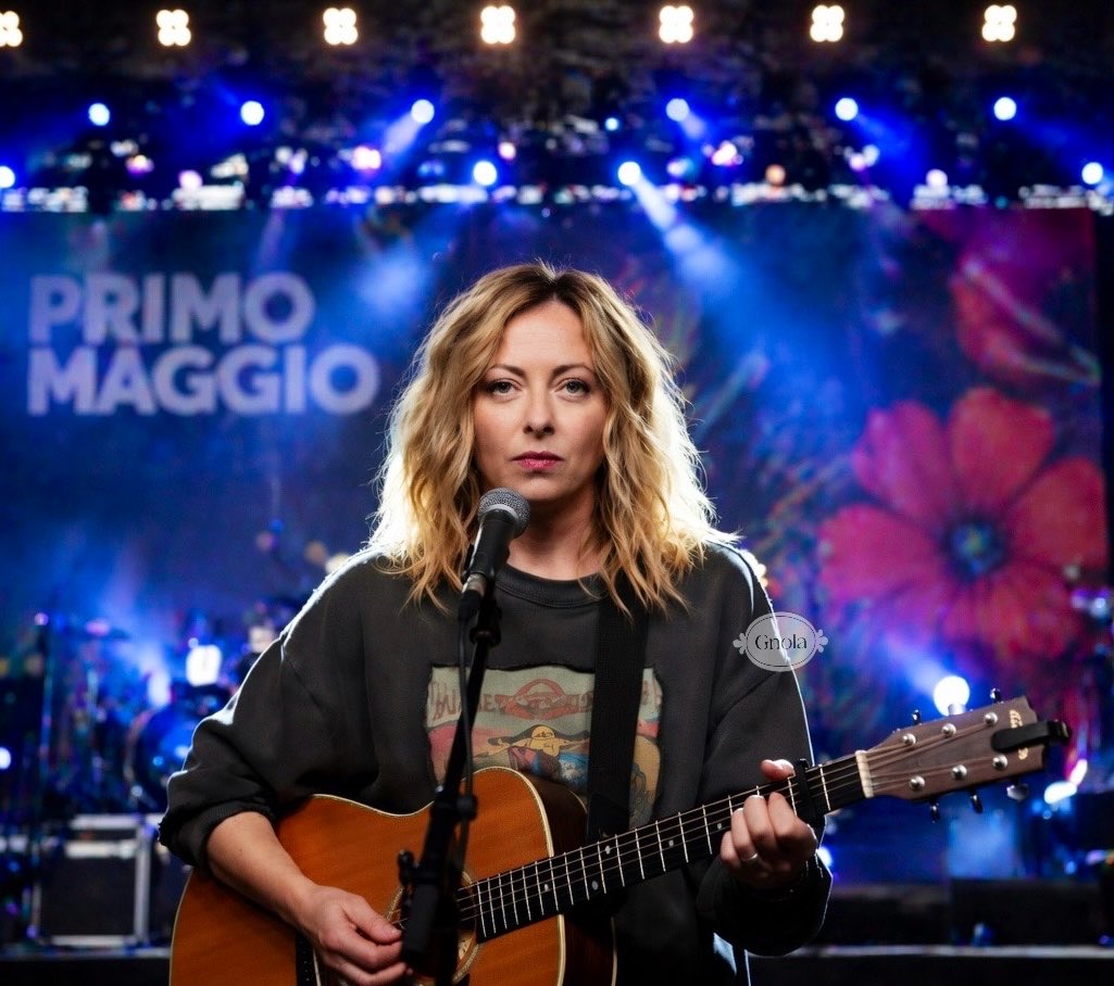 GnolaRoma's tweet image. Quando scopri il calo del consenso…

#concertone #1maggio #IA