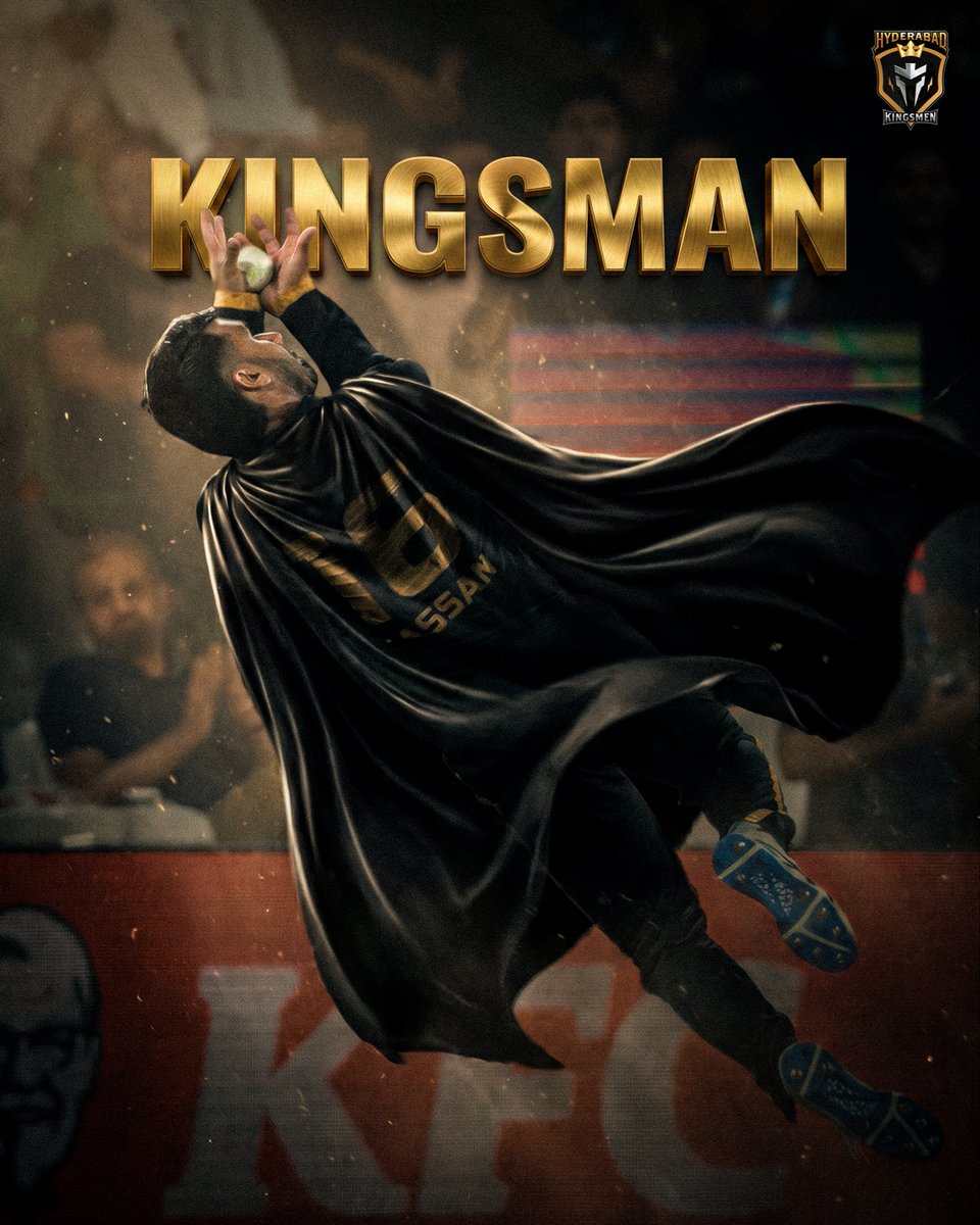 HHKingsmen's tweet photo. The superhero save that will go in history books 🦸‍♂️ 

Vice-Captain’s quick fielding skills saved us four crucial runs

#IUvHK https://t.co/Sn0NujzGph