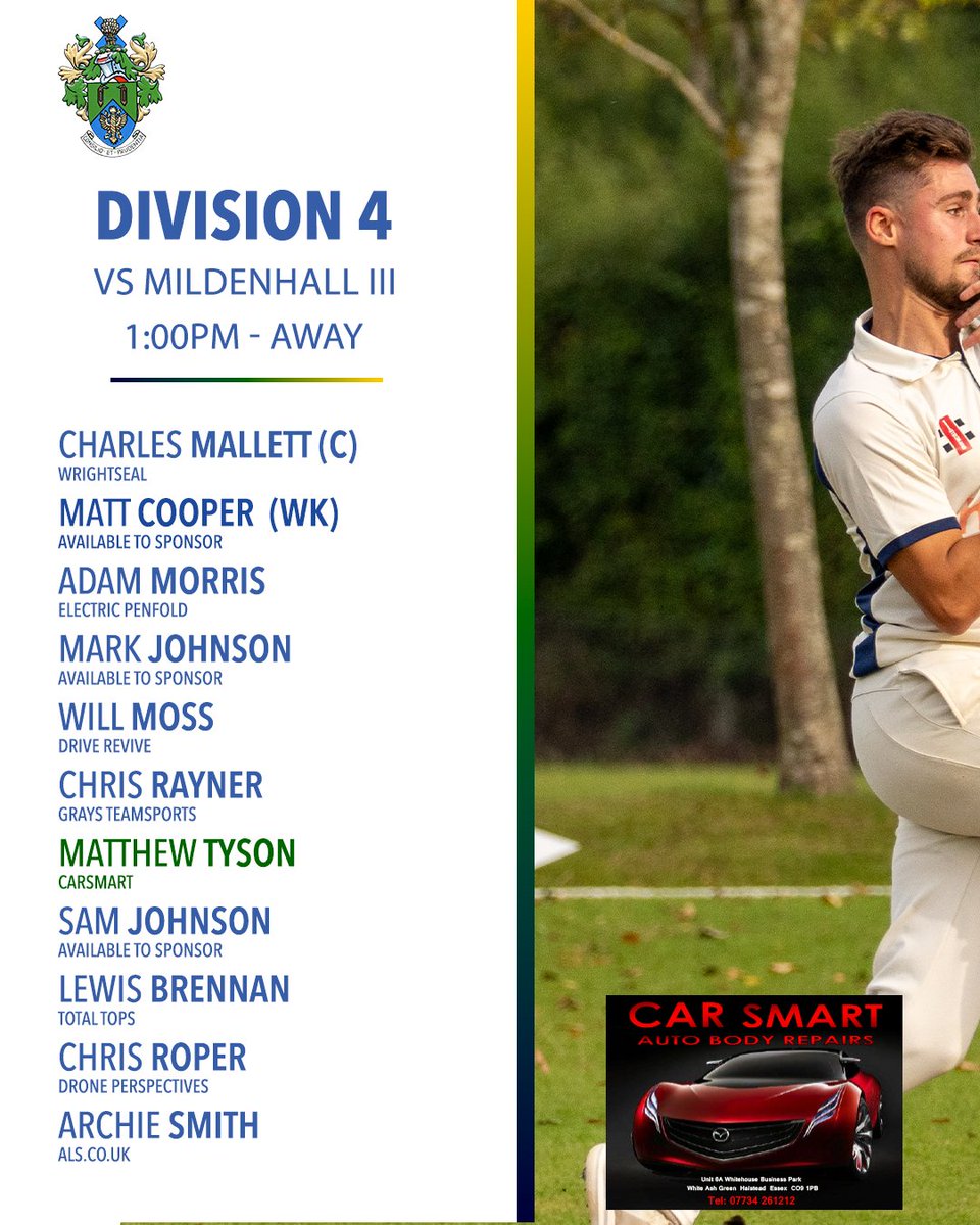 Halstead Cricket Club tweet media