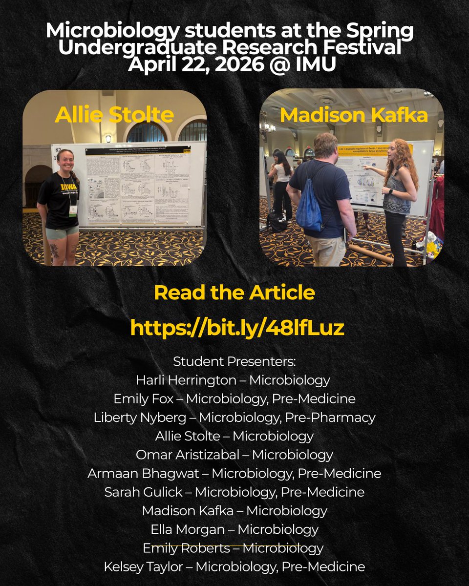Department of Microbiology and Immunology tweet media