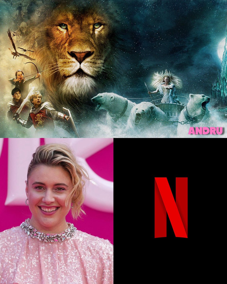 andrugeek's tweet image. ¡SE RETRASA! 🦁 La película de Las Crónicas de Narnia dirigida por #GretaGerwig se retrasa hasta el 12 de febrero de 2027.

Sin embargo, marcará un hito para #Netflix, ya que será su primera película con estreno global en cines, incluyendo funciones en #IMAX.