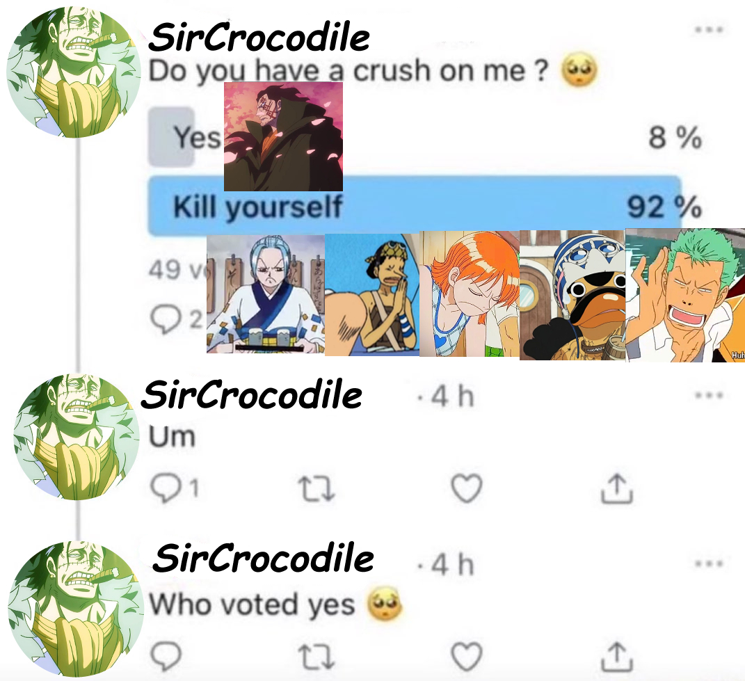 IsolarSailor's tweet image. #Dragodile #SirCrocodile #MonkeyDDragon #ONEPIECE