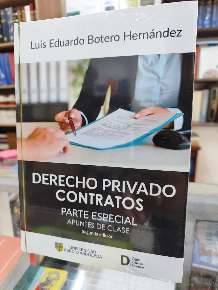 Tutiendajuridi1's tweet image. ⚖️  DISPONIBLE!
SOLICITA TU EJEMPLAR.
EXCELENTES PRECIOS 🎉
LIBRERÍA TUTIENDAJURIDICA 📚
Cra 8 # 15 - 65
Centro, Bogotá.
ENVÍOS NACIONALES - INTERNACIONALES🛩️ DOMICILIOS BOGOTÁ. 
CEL WHATSAPP 📱 3166294958 
#abogados #derechocolombia #tutiendajuridica