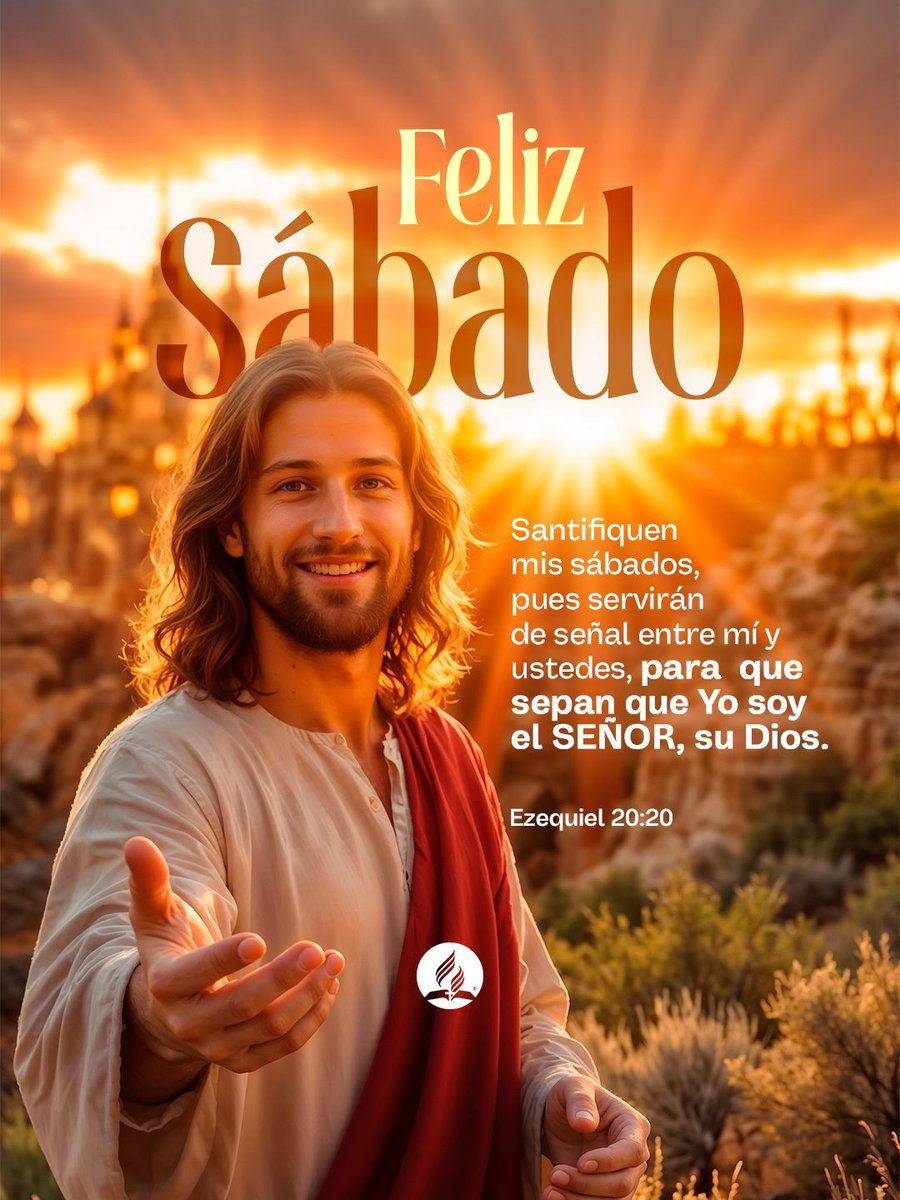 iasdsudamerica's tweet photo. El sábado es un regalo de Dios para descansar, renovar la fe y recordar que le pertenecemos. 🤍
Que hoy sientas Su paz. ¡Feliz sábado! 🙏✨

#felizsabado https://t.co/4869AlC047