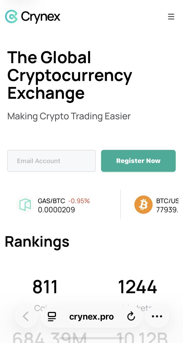 Christcleon's tweet image. ⚠️ Avoid putting money into #crynex
Users complain of blocked withdrawals and locked balances 🔒
⛔ Never send any “unlock” charges and keep every transaction proof safe.
📩 Contact only verified crypto recovery professionals for help. #Fraud #Cryptoscam