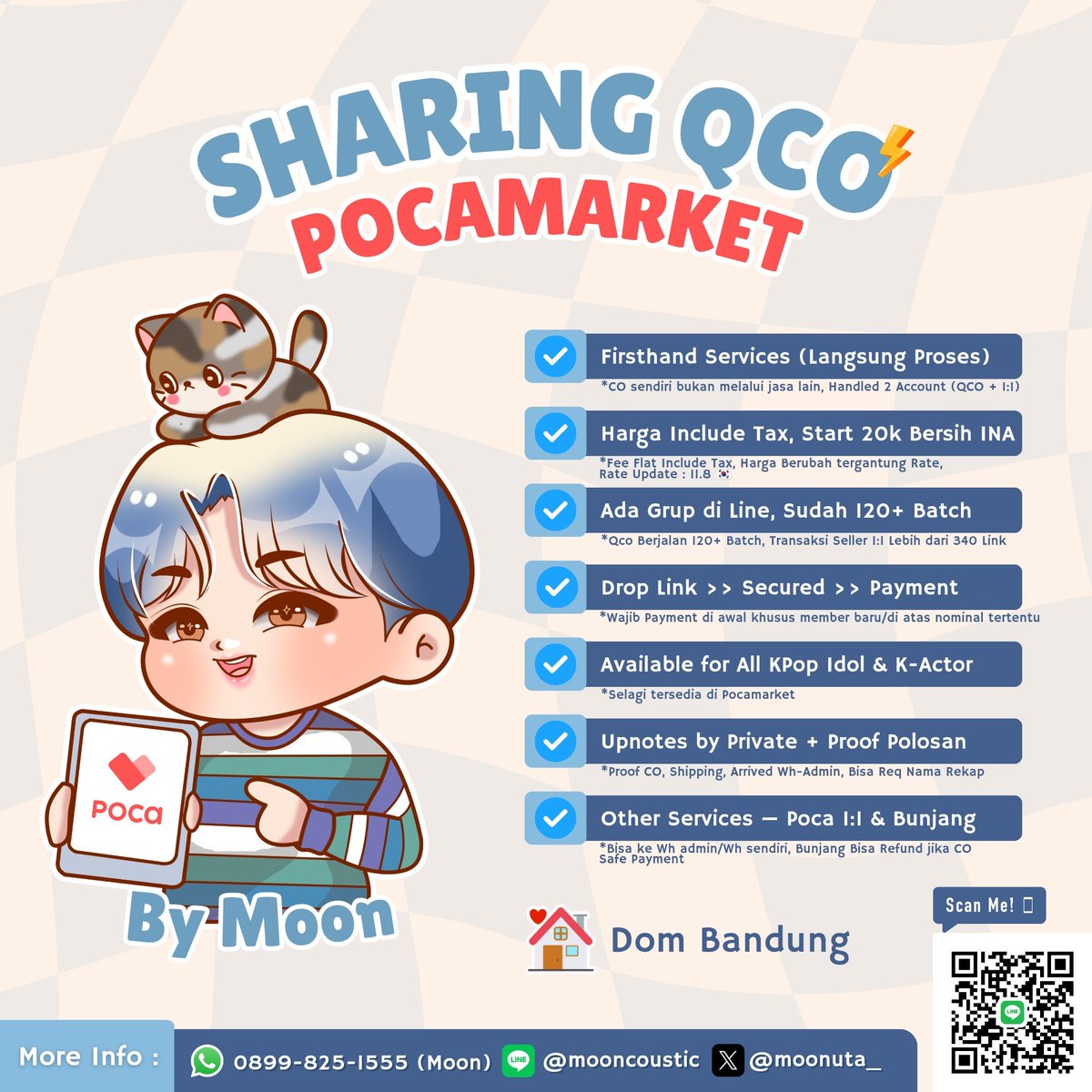 byMOON 🇰🇷🌙 FIRSTHAND POCAMARKET | SHARING QCO tweet media