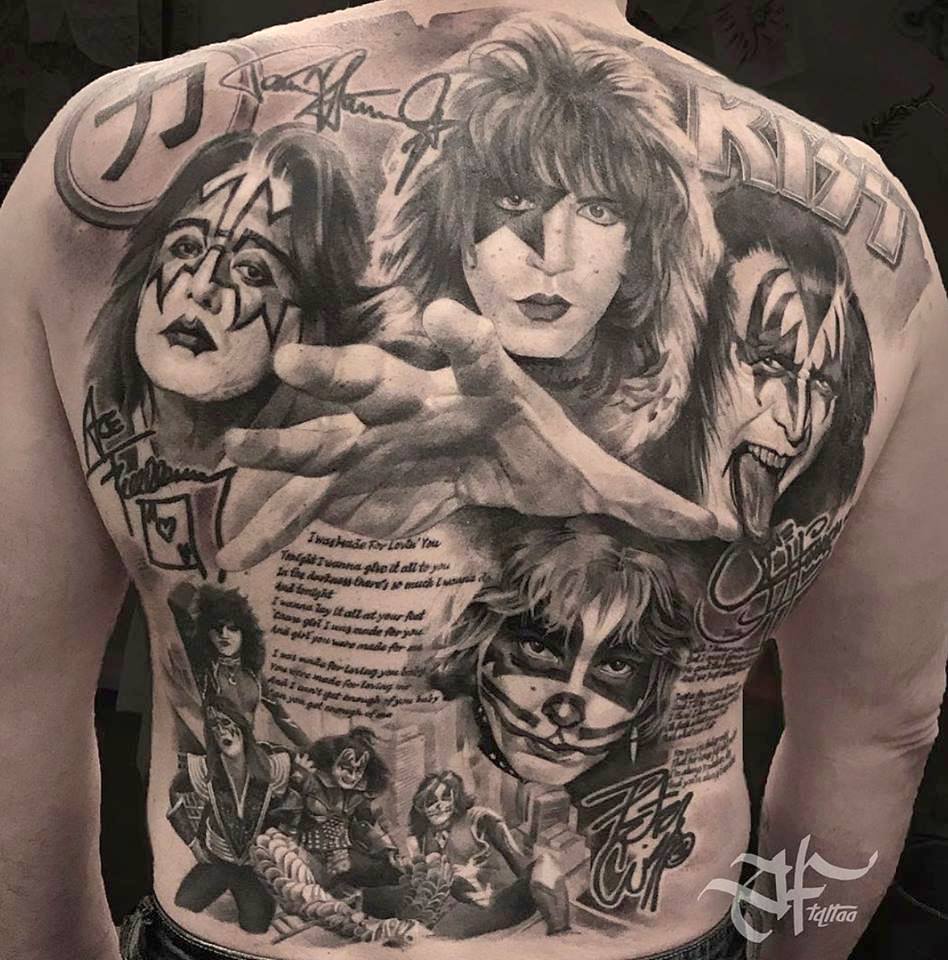 KISSopolis's tweet image. #KISS Tattoo 🤘