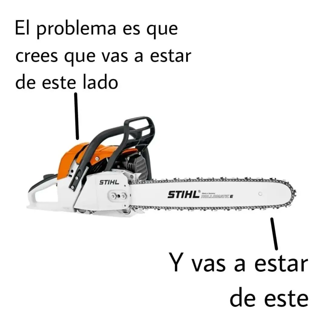Increíble que después de casi 3 años este meme siga vigente.