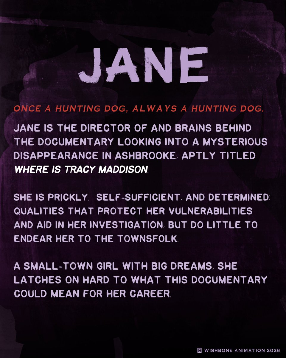 wishbone_anim's tweet image. 🐇 CHARACTER HIGHLIGHT: Jane! 🐶

As a Field Spaniel, she resents her instincts to hunt; But she can’t deny what she's good at.

#indieanimation #kickstarter #whereistracymaddison