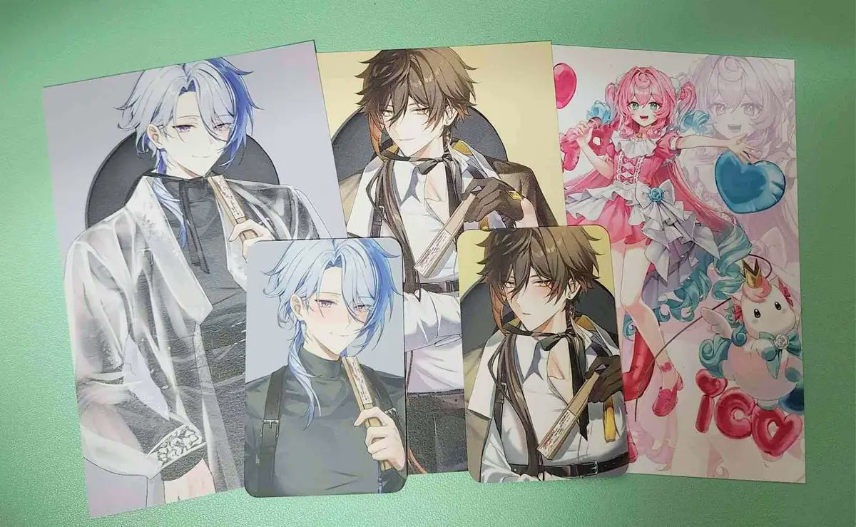 Mimuru_market's tweet image. [🇰🇷] #preorder Goods Starrail, Genshin

✨ โฟโต้การ์ด, สแตน, Keyring, Keycap
📑 ราคาในรูป
✈️ ส่งกลับAir
📦 ใช้เวลาผลิต 2 เดือน

📍ปิดรับ 3/5 21.30 น.

💘 สนใจสั่งซื้อทางDM

#ตลาดนัดเกนชิน #ตลาดนัดGenshin #ตลาดนัดstarrail #ตลาดนัดรางดาว #ตลาดนัดHonkaiStarRail #ตลาดนัดGenshinimpact