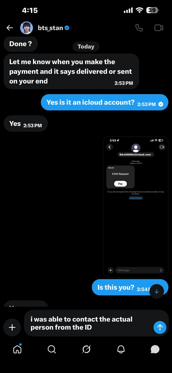 _SavannahOrtega's tweet image. Hi army! Just wanna say stay away from this SCAMMER!!! #bts #scammer #BTSARIRANG