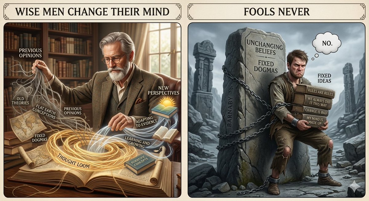 NiceDayEnglish's tweet image. Good morning, guys! It's Saturday May 2! 
今日の #英語のことわざ "Wise men change their mind, fools never." 
sonnyswebsite.syoutikubai.com/joyful/english… 
#ProverbADay #English #proverb