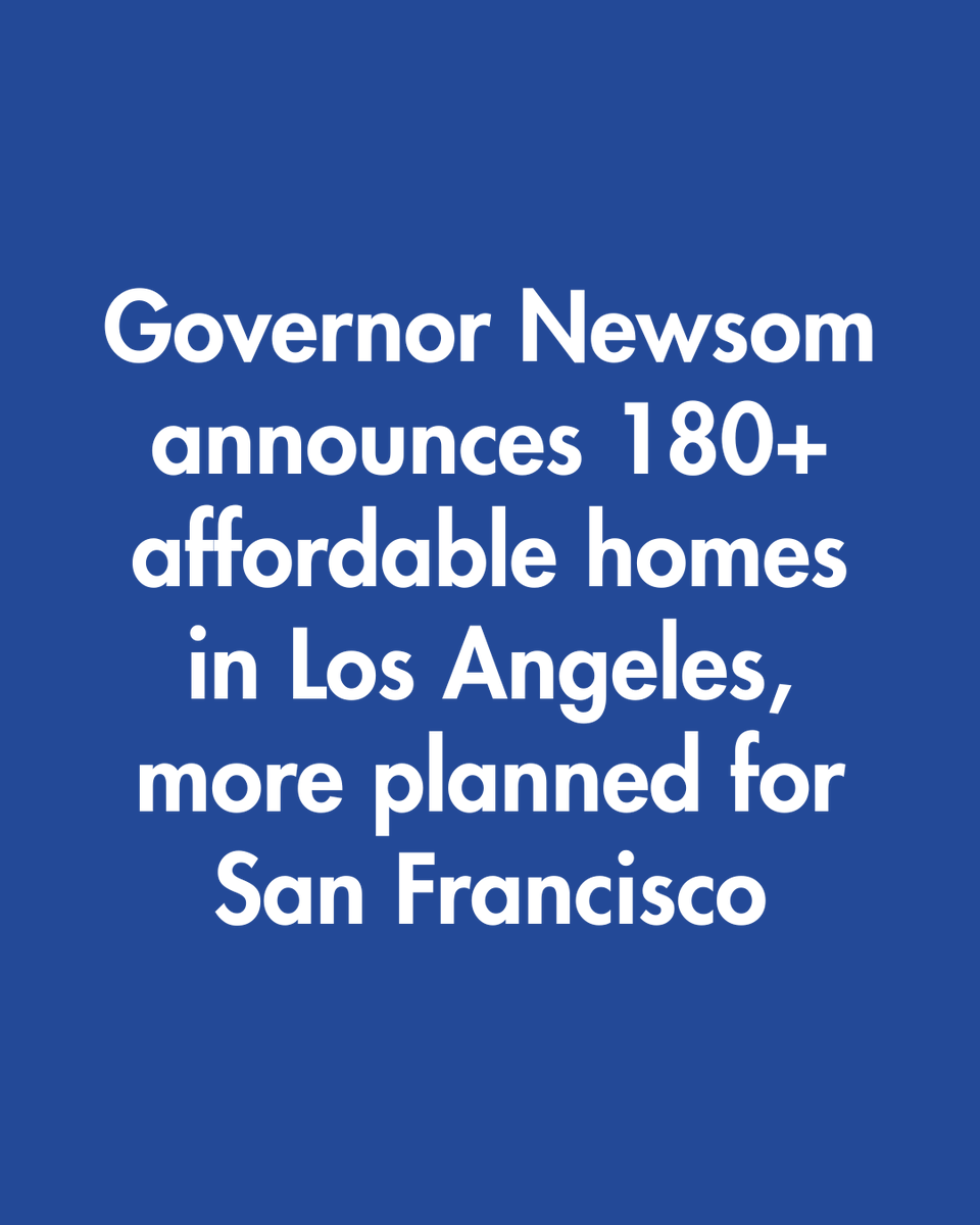 Governor Newsom Press Office tweet media