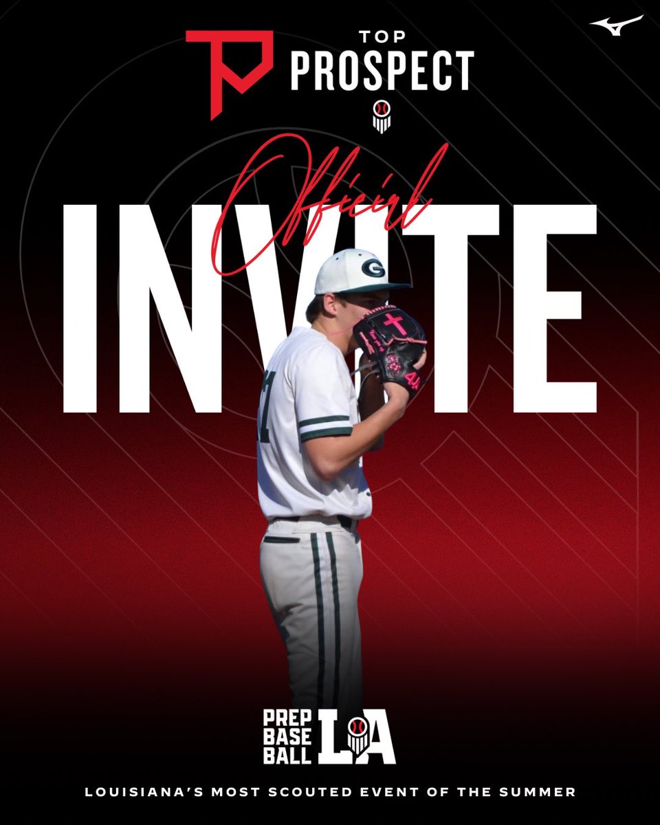 PrepBaseballLA's tweet photo. 🎟️ #𝐋𝐀𝐓𝐏𝐆𝟐𝟔 𝐈𝐧𝐯𝐢𝐭𝐞 𝐀𝐜𝐜𝐞𝐩𝐭𝐞𝐝

2028 Logan Maricle (Grace Christian) is heading to the Underclass Top Prospect Games on June 23, 2026 at @RaginCajunsBSB.

Maricle is one of the state’s top southpaws in the sophomore class 👍

Event page with complete roster and all the details below ⬇️ #BeSeen

🖇️ https://t.co/GiHrA8aeMK