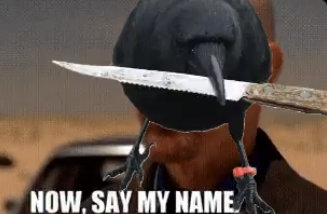 _Nerion's tweet photo. @0xCryptoshi @PeterGibbonsPGP crow with knife
caw $caw caw https://t.co/NXgkvz2v8P