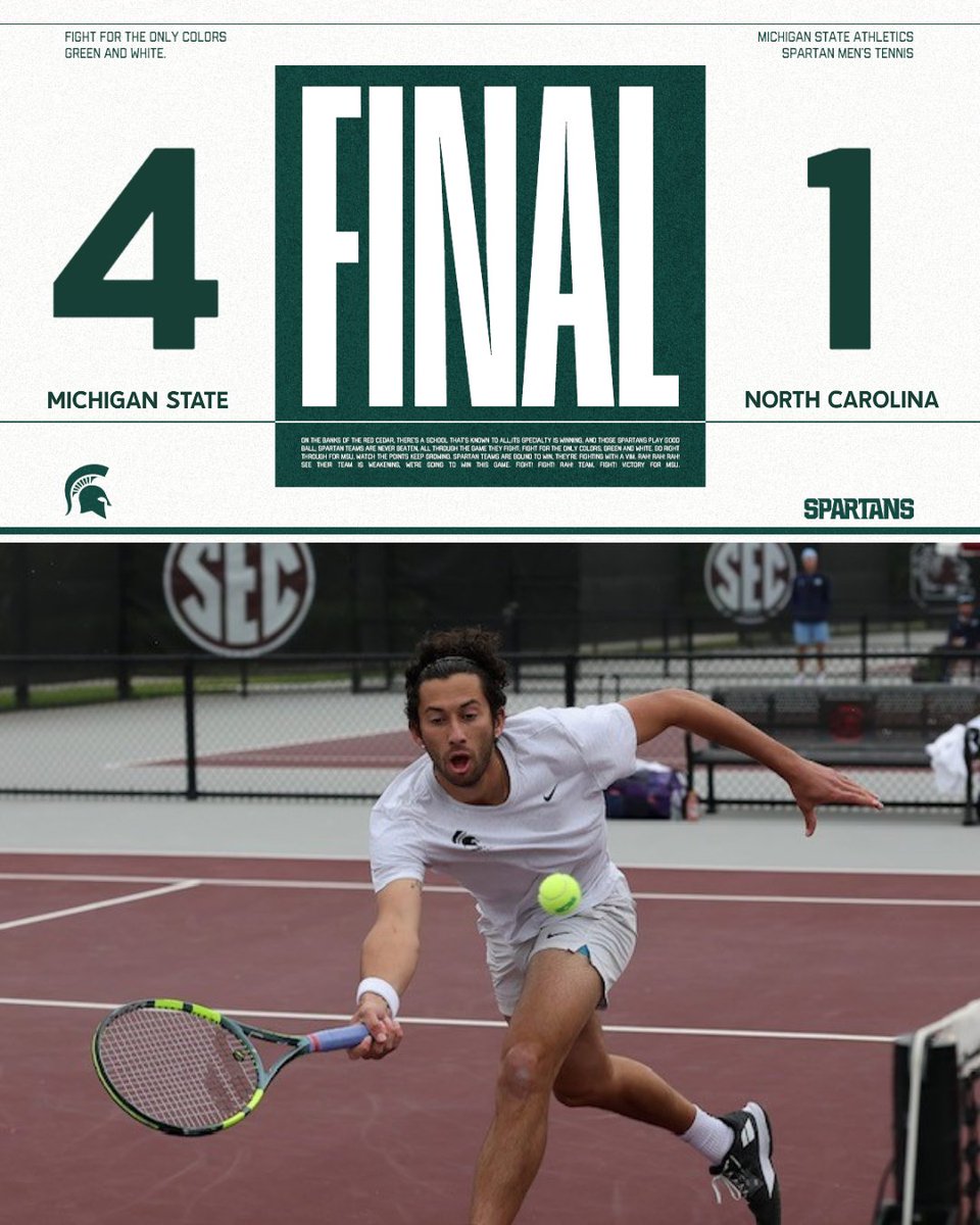 Michigan State Men’s Tennis tweet media
