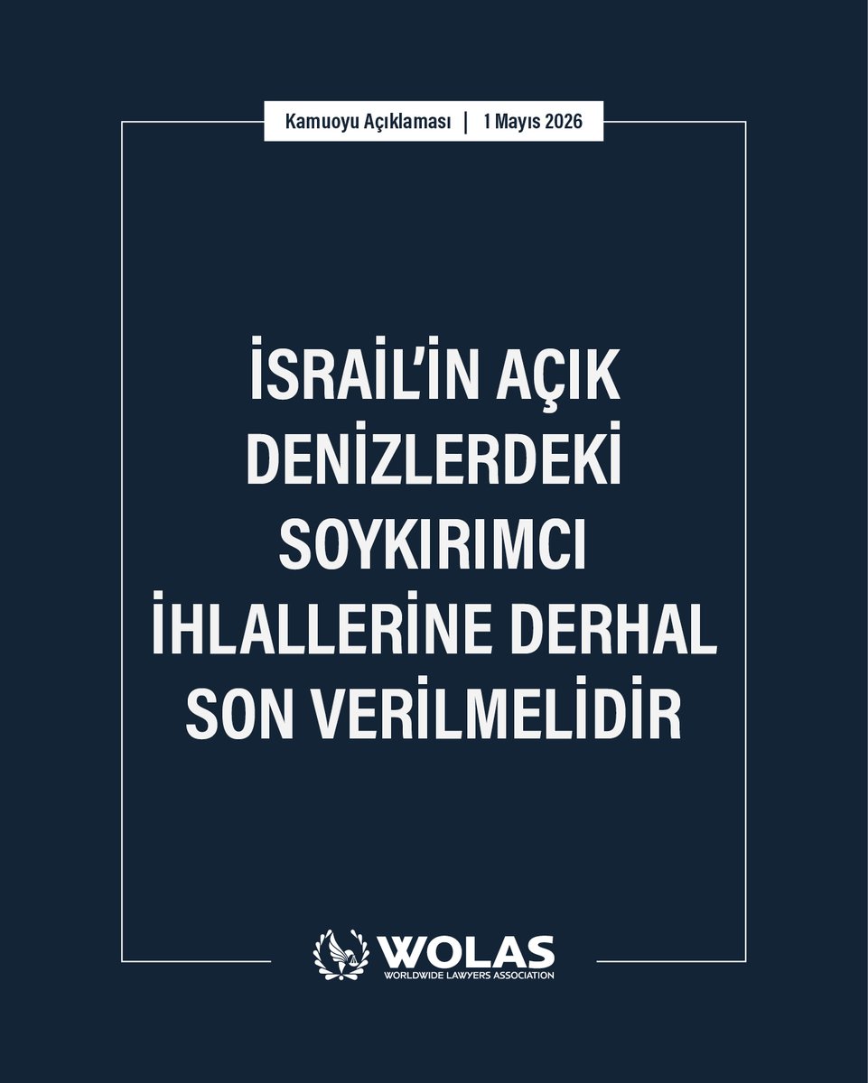 WOLAS - Yeryüzü Avukatları Derneği tweet media