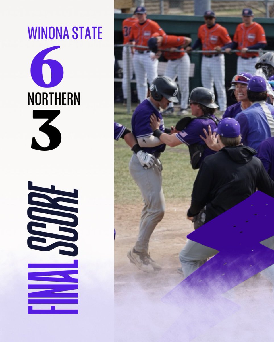 Winona State Baseball tweet media