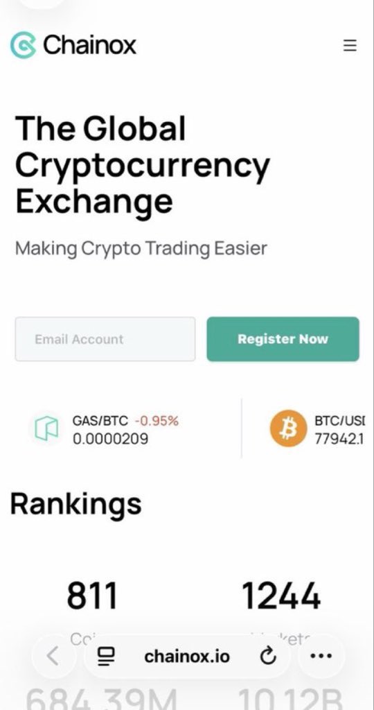 LunaticFriend2's tweet image. 🚨 Warning: avoid #chainox platform
Users say their funds are locked and withdrawals are blocked 🔐
⛔ Don’t fall for any “release fee” requests and hold onto all transaction details.
📩 Only consult trusted crypto recovery professionals. #Fraud #Cryptoscam