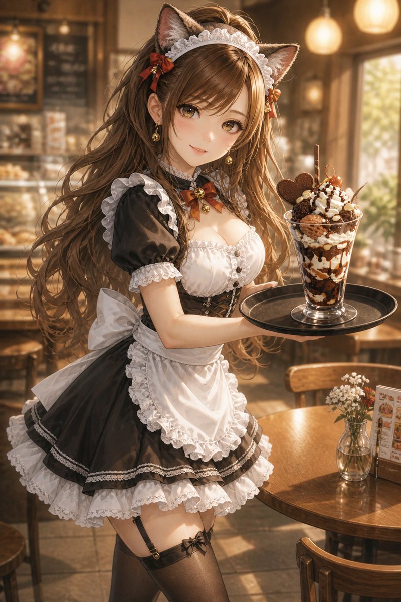 RT @ujun83grb: (ΦωΦ)ダイエットの敵を、 お持ちしました！ #メイド曜