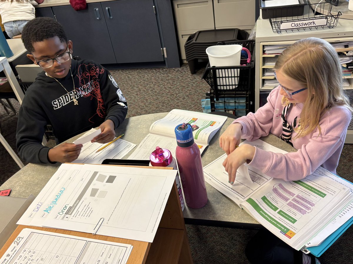 PVWollberg's tweet image. Stretching our thinking as we worked with partners to solve some challenging math problems. #pvlearns #mathisfun #collaboration