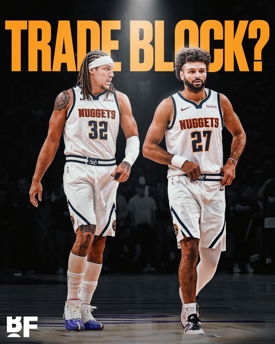 bballforever_'s tweet image. Jamal Murray and Aaron Gordon could reportedly end up on the Nuggets trade block this offseason 👉🏼

“The entire league will be watching to see if [Jokic] signs the extension. If he does, it’s only natural to wonder whether the Nuggets might have some internal discussion about…