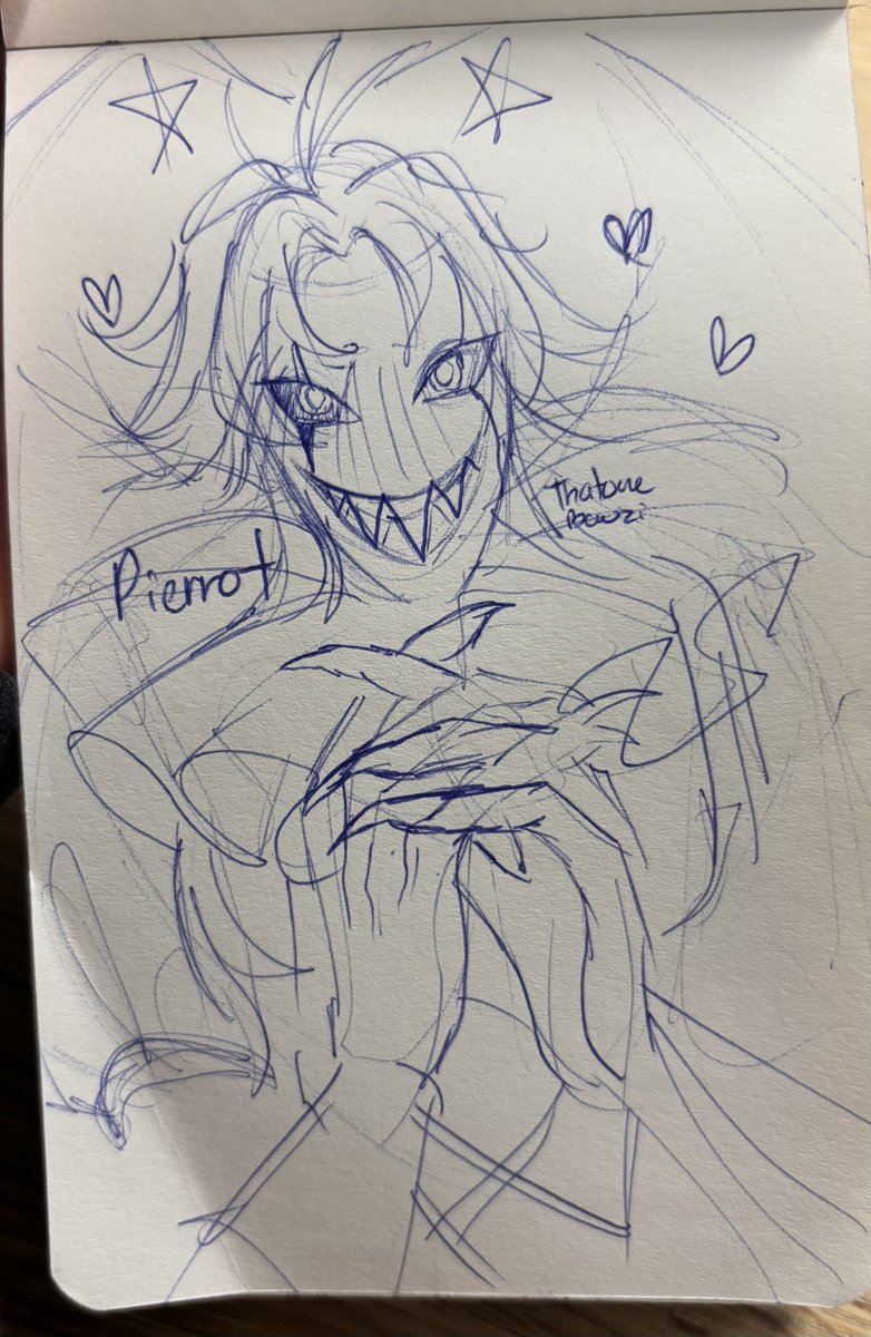 Quick sketches between work !! I did them by memory so I tried my best.

Jester - Harlequin - Pierrot 
1/2
#thefreakcircus