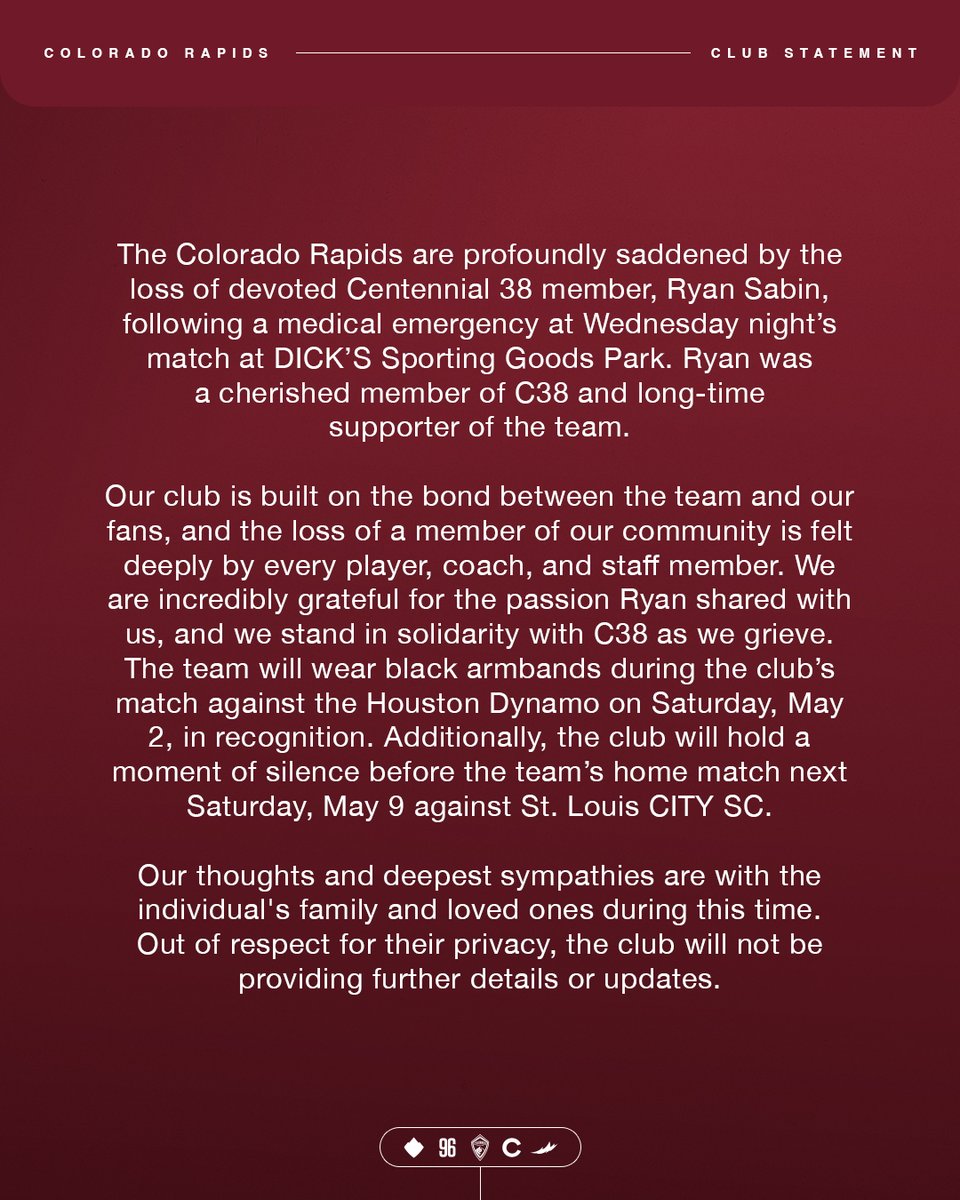 Colorado Rapids tweet media