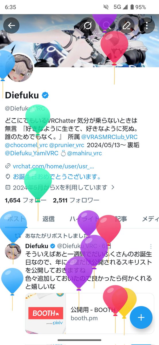 Diefuku tweet media
