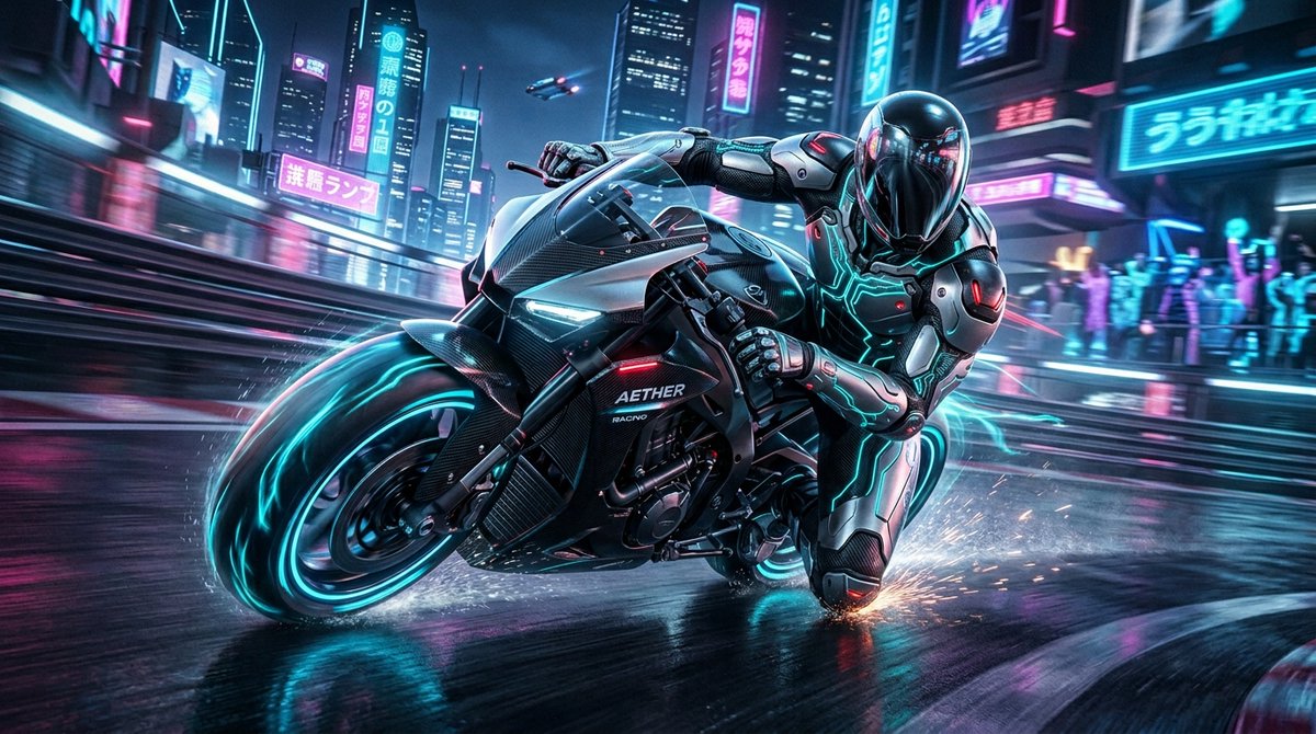 ExquisitMe's tweet image. Helmet on .. or feel the wind messing the hair? 
..safety issue or reckless fun?
#AIart️️️️️️️️️️️️️️️️️️️️️️️️️️️️️️️️️️️️️️️️️️️️️️️️️️️ #cyberpunk #bike #Racer #go