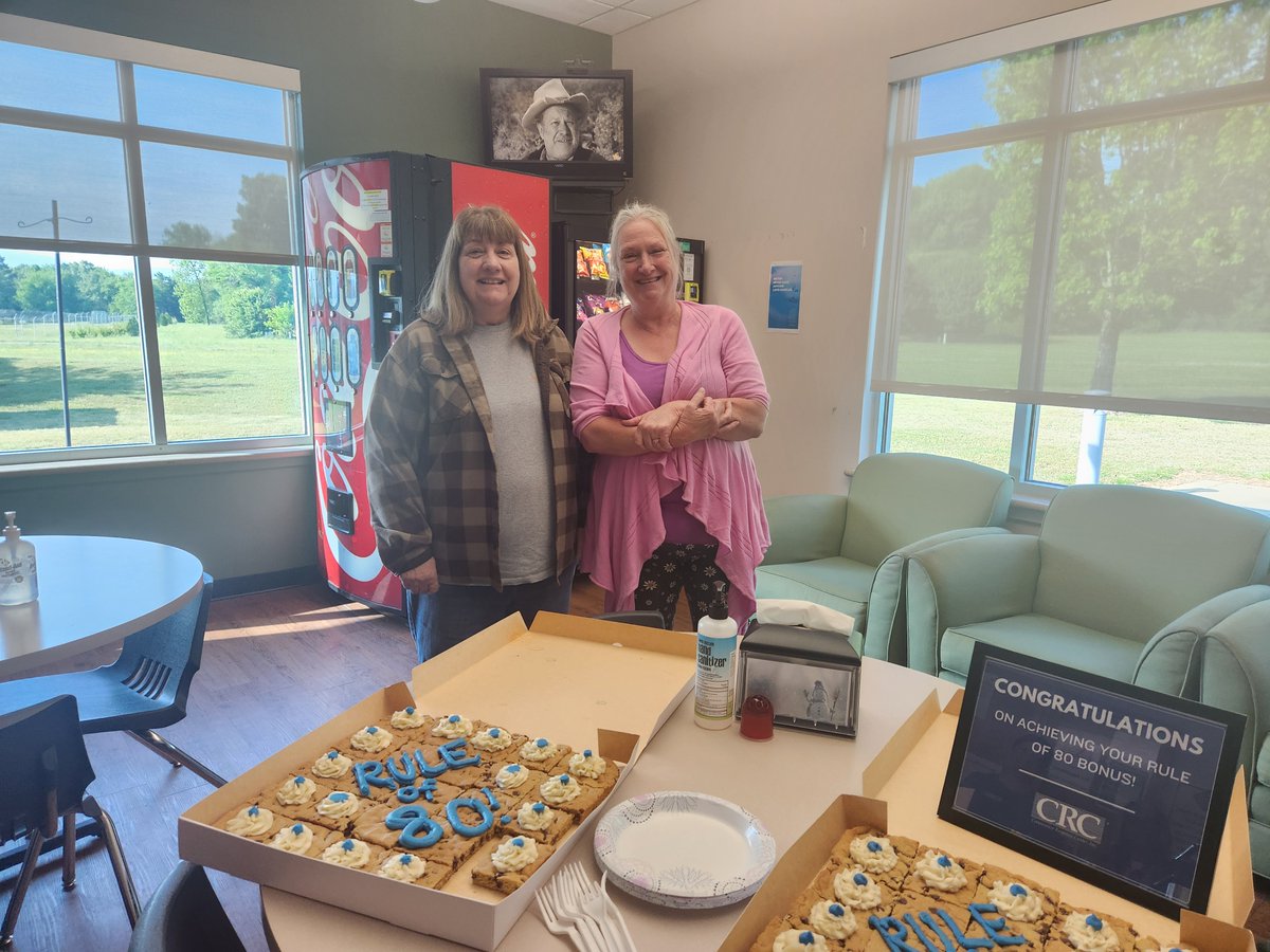 CRCCoop's tweet photo. We've had a number of long-term employees reach their Rule of 80 Bonus this year! CRC recognizes long-term employees for their dedication and service to CRC and its membership. Congratulations to Annette, Margaret, Janet, and Mark for reaching this major milestone!! 🏆 👏 https://t.co/CJtXYLoIPJ
