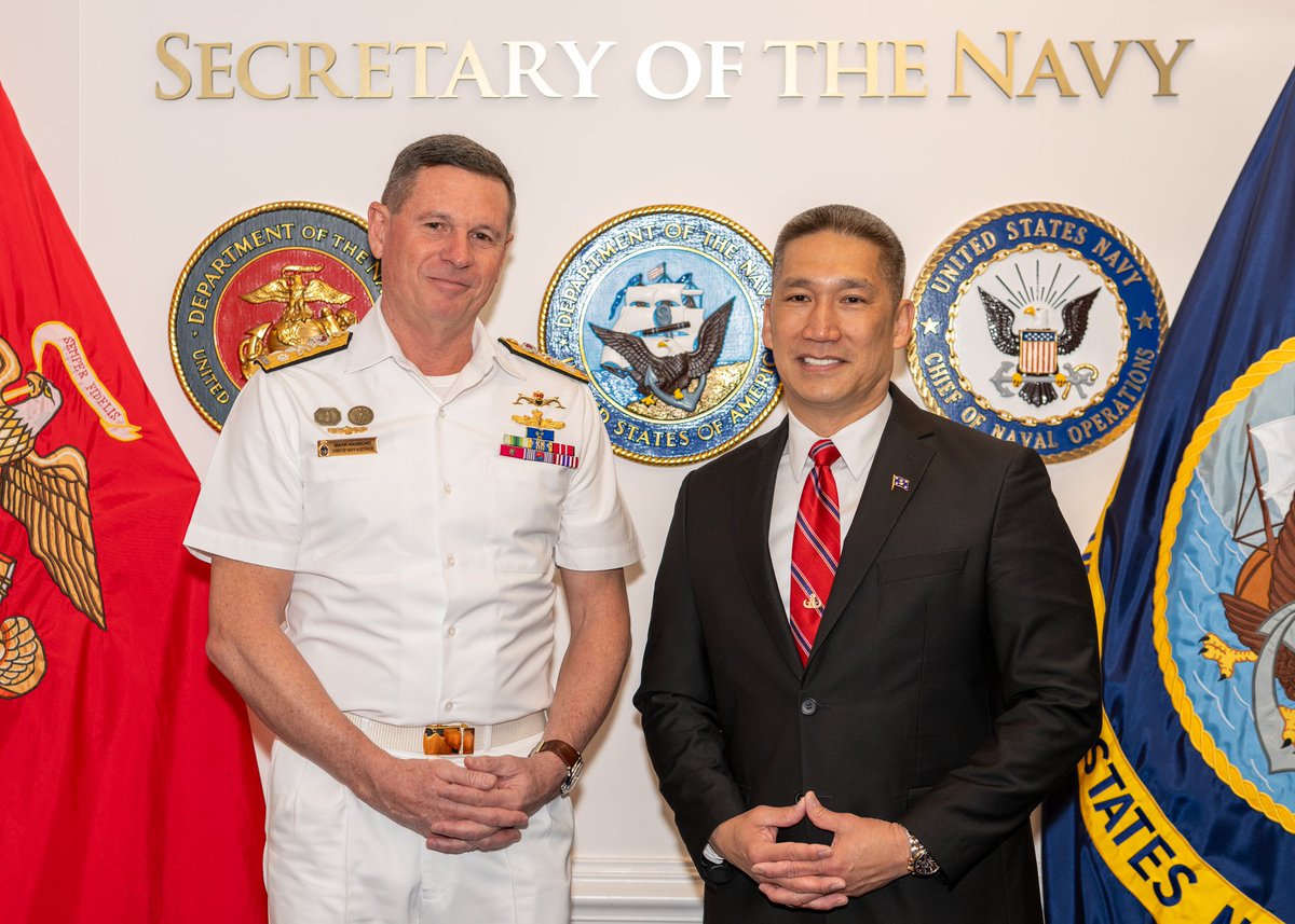Acting Secretary of the Navy Hung Cao tweet media