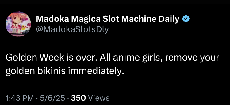 Forgotten Madoka Magica Slot Machine Daily tweet media