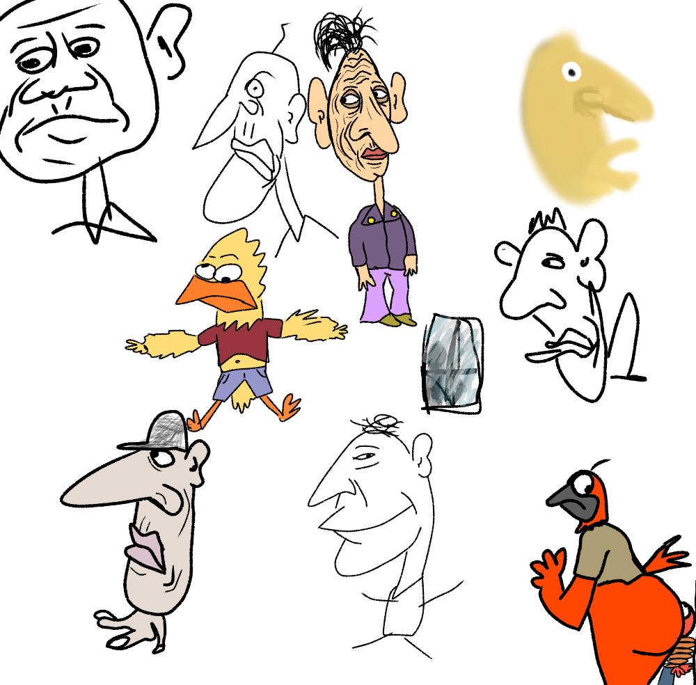 LuluBug080's tweet image. Terrifying doodles yo yo #art #doodles #SketchDesign