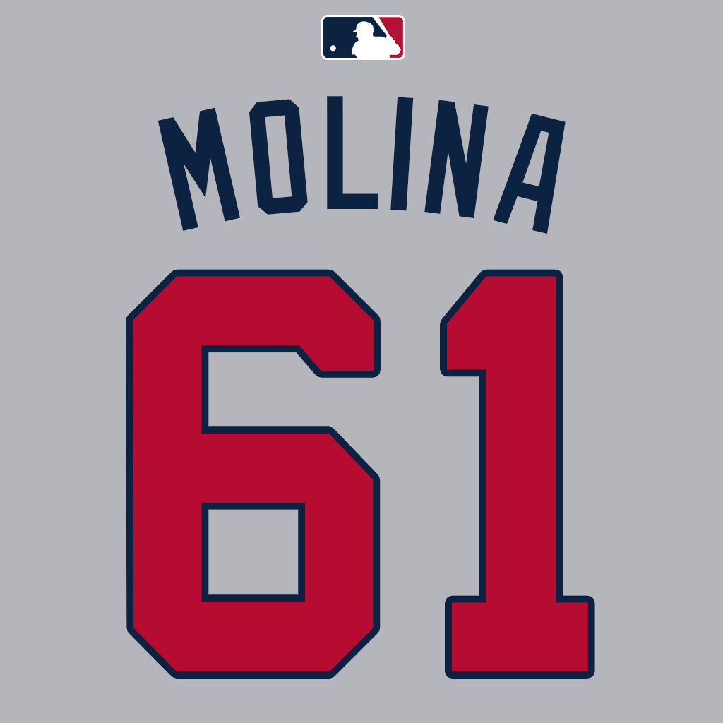NumbersMLB's tweet image. RHP Anthony Molina will wear number 61. Last worn by RHP Connor Seabold in 2025. #Braves