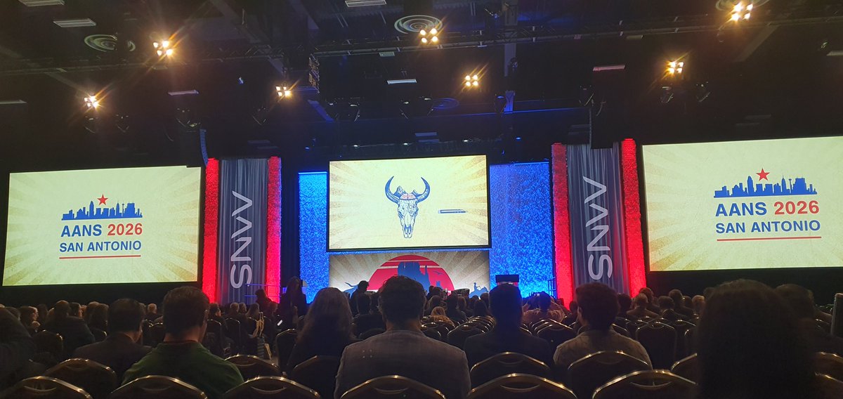 MenakaPara's tweet image. Excited to be in San Antonio, Texas for the #AANS2026! Looking forward to hearing from Marty Makary commissioner of the FDA, and also a surgeon! #neurosurgery #FDA @AANSNeuro