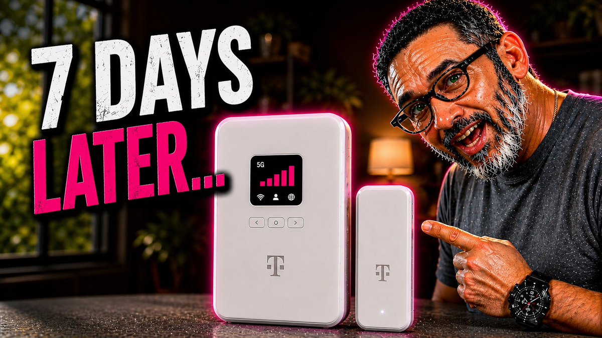 MrNobleTV's tweet image. T-Mobile G5AR WiFi… this makes NO sense 😳

I tested the G5AR for 7 days and yeah… the results actually shocked me… You really need to see this one.

Watch the full video 👉 youtu.be/ZvKBHLtejz8

What kinda WiFi speeds are YOU getting right now? 👇

#TMobile #WiFi