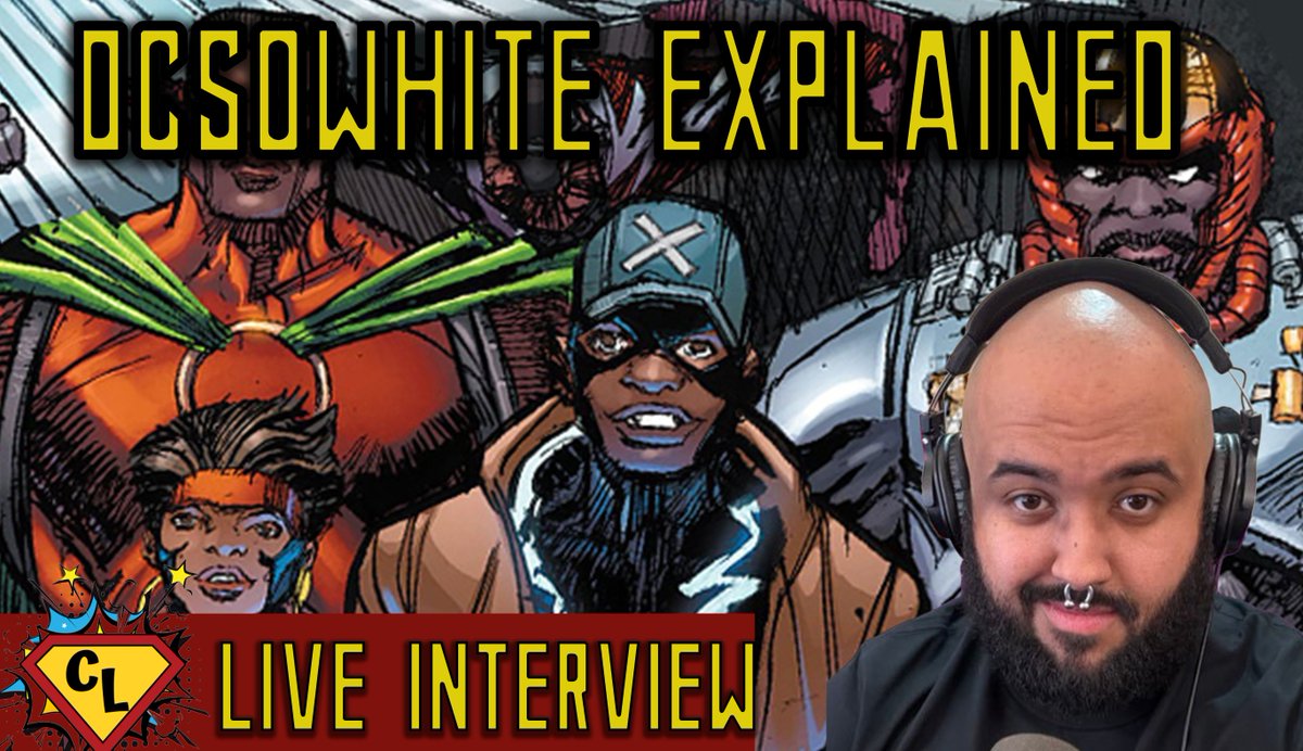 ComicsLeagueJT's tweet image. This week on Comics League Dark, join me live at 6 Pm ET as I welcome @JPenumbra to the show to discuss his #DCSoWhite hashtag, representation in comics, and more

See you at 6 Pm ET: youtube.com/watch?v=J-4w7V…

#DCComics #Milestone