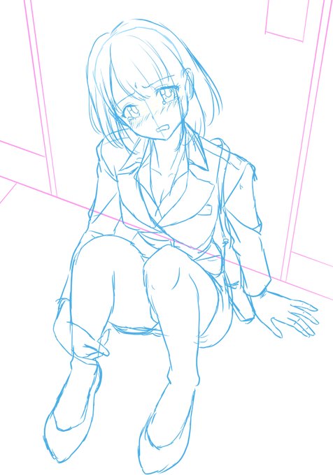 おはようございます!
朝お絵かき。 