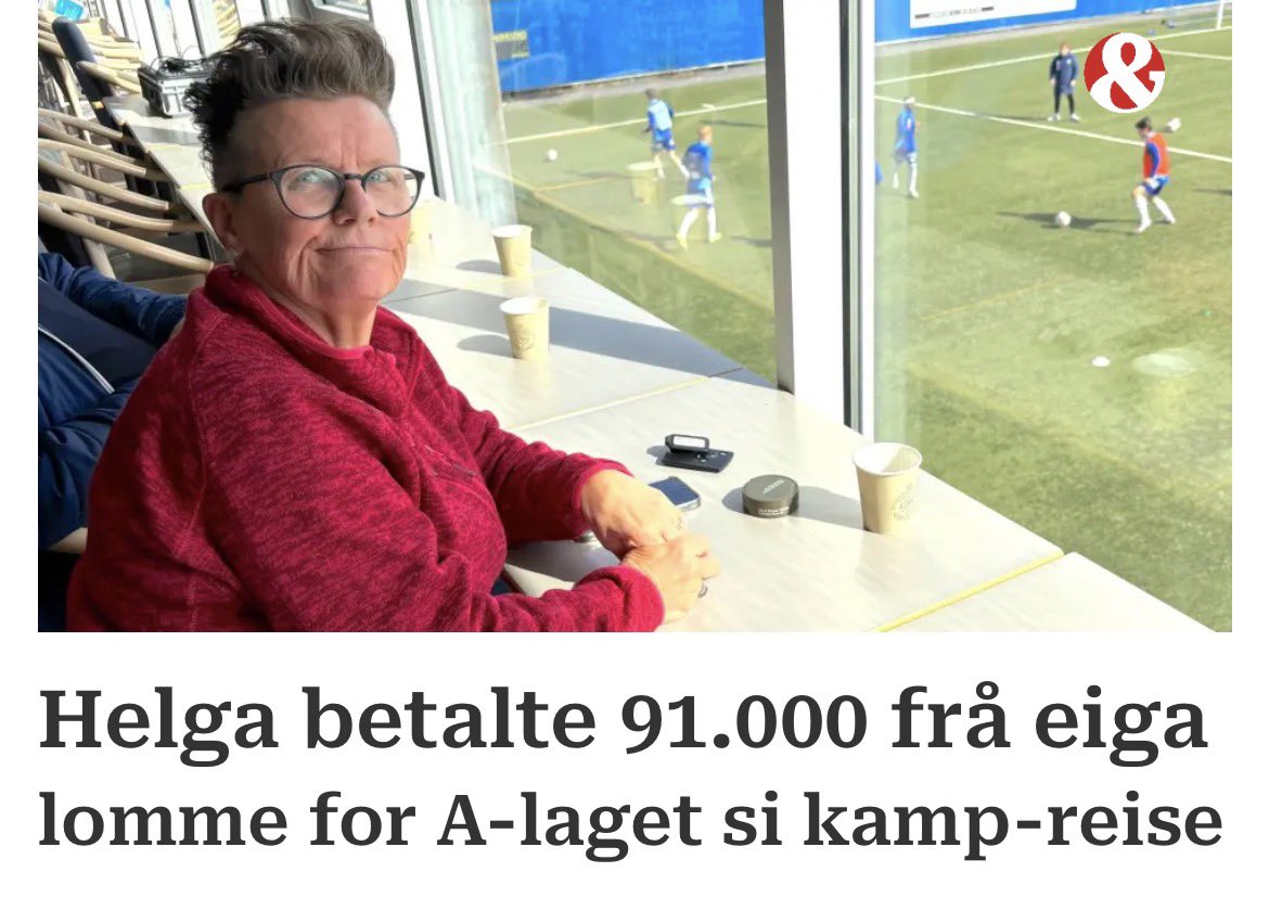 Den varianten her da!

Pensjonssparing? Fuck det da! 
Helga Kollen svir av 91K for å få Lysekloster tur/r Mjøndalen 🤩