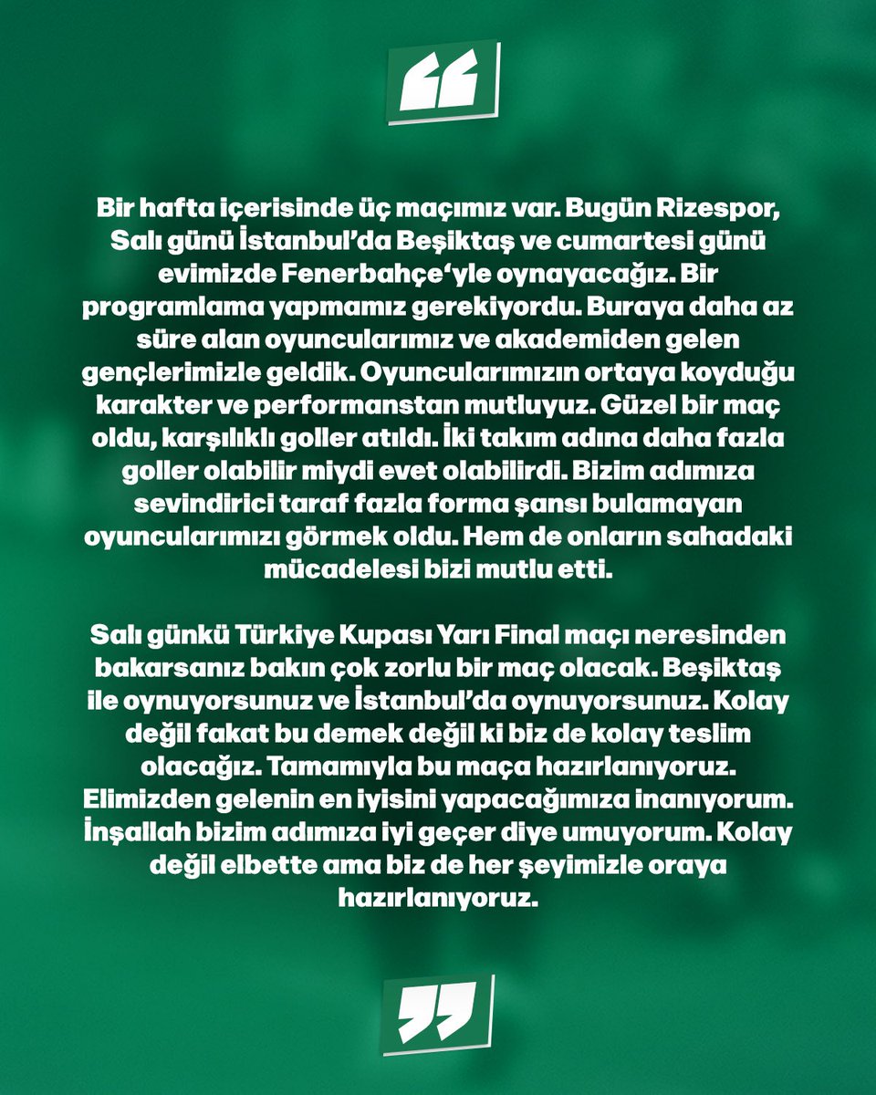 TÜMOSAN Konyaspor tweet media
