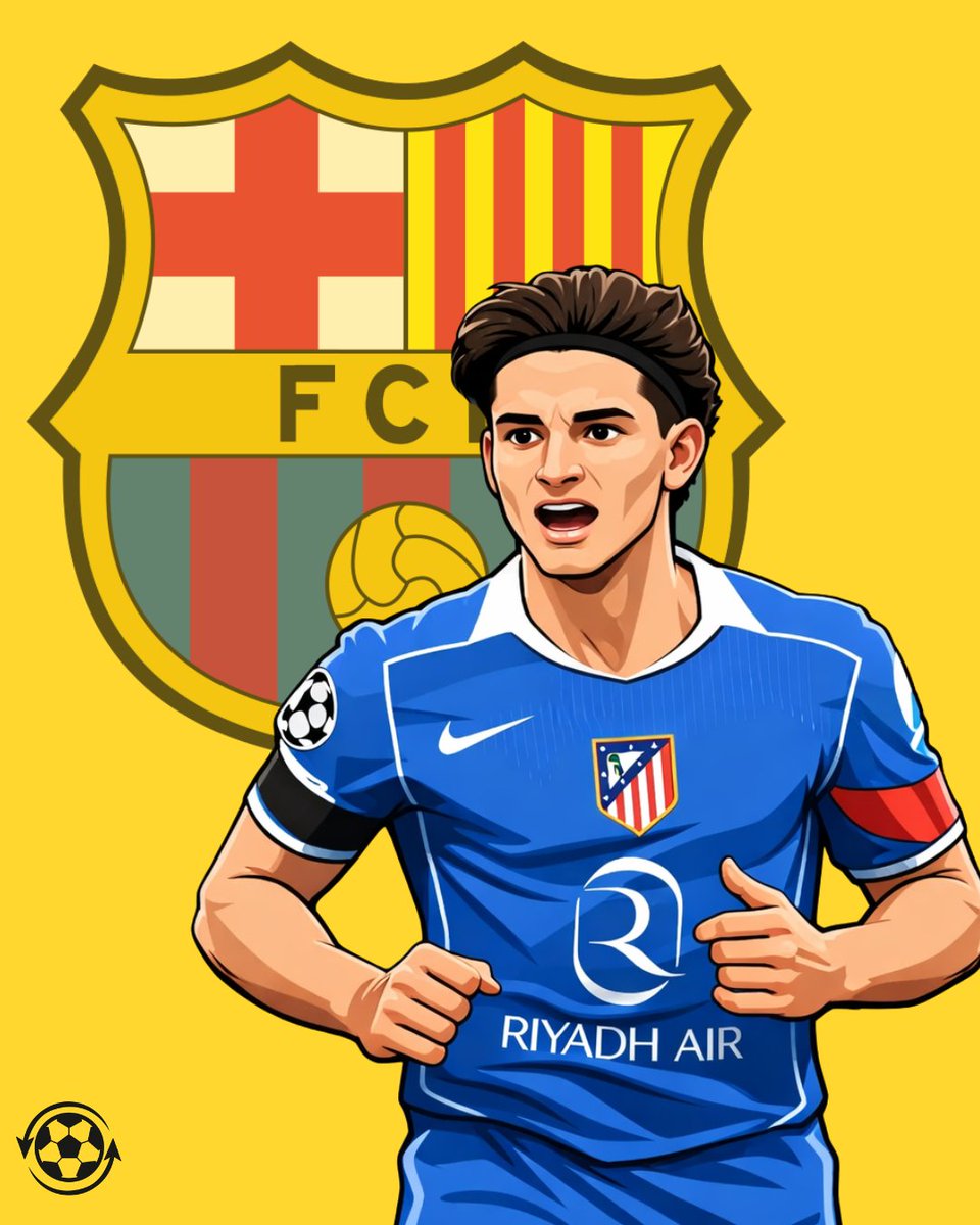 DeadlineDayLive's tweet photo. 🚨 Julián Álvarez still PREFERS a move to Barcelona despite interest from Arsenal and PSG. 🔵🔴

The Argentine forward has his eyes on the Camp Nou as his ideal destination, even with multiple top clubs pushing for his signature. 👀

For now though, his full focus remains on finishing the season strongly with Atlético and then heading into the 2026 World Cup in top form. 🇦🇷

(Source: Sky Sports)