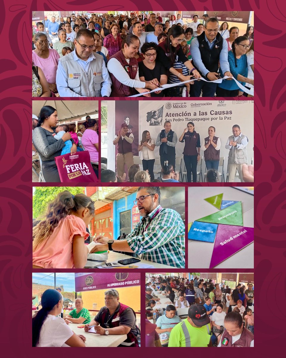 RocioBarcenaM's tweet image. Ayer trabajamos en territorio con la #FeriaPorLaPaz en la colonia La Cofradía, en San Pedro Tlaquepaque, #Jalisco, acercando programas, servicios y actividades para niñas y niños, en coordinación con @LauraImelPerezS. @rosaicela_ @SEGOB_mx #AtenciónALasCausas #TerritoriosDePaz