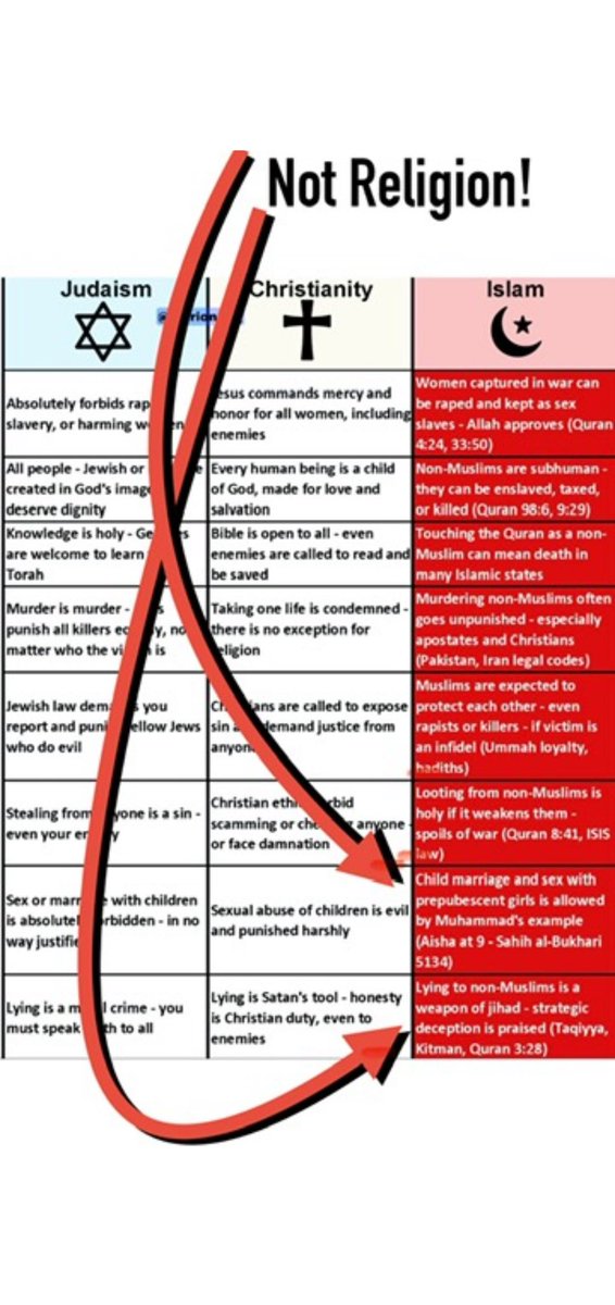 KathVisualArt's tweet image. Homosexuals (entirely) should rightly fear “Sharia Law!” The Quran requires death sentence for it.🤯 Death is a whole new #LEVEL. The Dems are dis- organized &amp;amp; inconsiderate. Islamist will EAT them in 3 months! Dems now blindsided by $BIL soon #SharkBait Walk-away! 🇺🇸 RegisterGOP