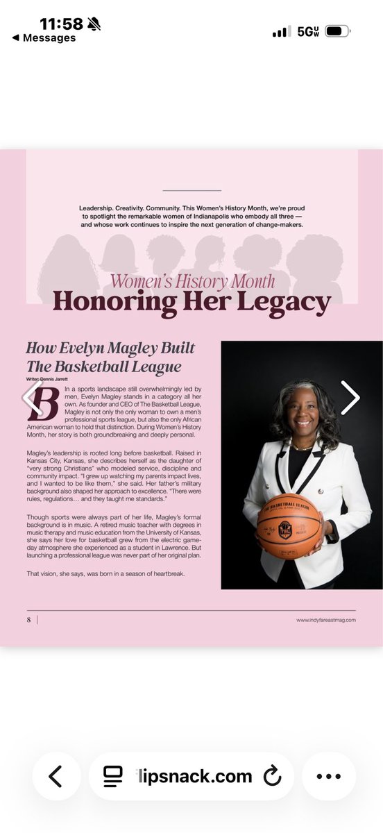 TBLproleague's tweet photo. Check out our CEO @evelynmagleyceo with a wonderful article in @indyfareastmag this month 

https://t.co/IhsloPzRwR

#adifferentleague

🇺🇸🏀🇨🇦

“Where the SPIRIT of the GAME LIVES” https://t.co/aDGAc5iZVc