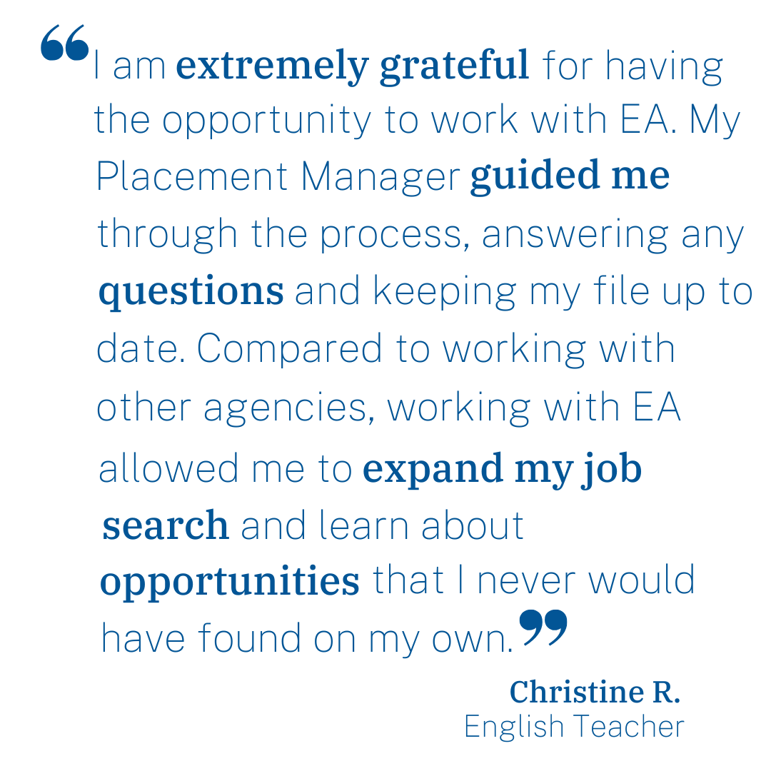 EducatorsAlly's tweet photo. At EA, our Placement Managers are here to guide you through every step and stage of your job search process. #educatorsally #indyschools #privateschools #boardingschools #dayschools #education #jobsearch #jobsearching #teachers #teacherjobs #teaching #teachingjobs https://t.co/RuFDNzd0vn