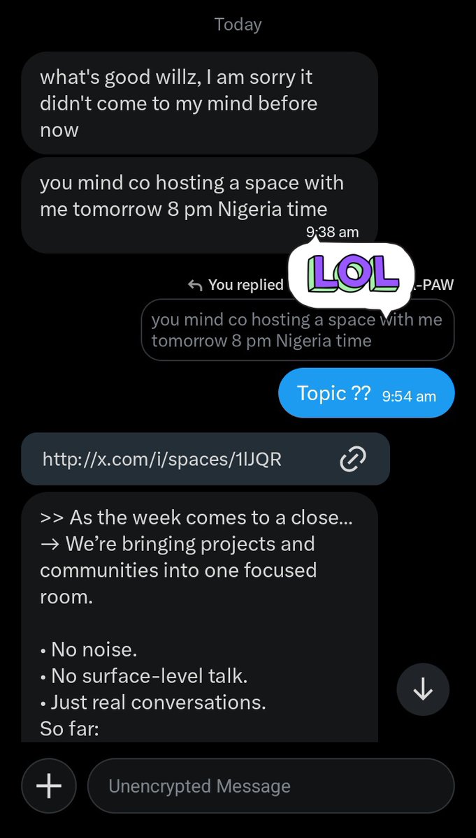 WILLZ tweet media