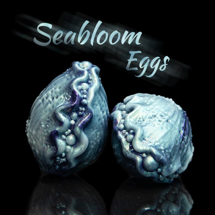 Fantasticocks1's tweet photo. Seabrook eggs have risen from the deep and are now on the shop!  Beautiful, large, and looking for a new host. #fantasy #ocean #handmade https://t.co/XSCTXLQJNs
