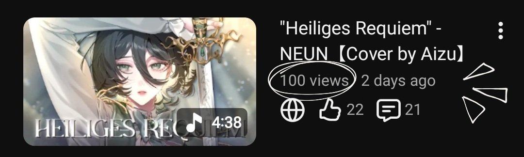 WAH- When did we get to 100 views already?!
THANK YOUUUU 🥺🤍✨️